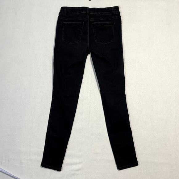 The Jegging Women's Black Mid-Rise Ankle Skinny Jeans - Size 4 - Picture 3 of 9